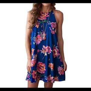 Mitilly Halter Neck Sleeveless Dress NWT